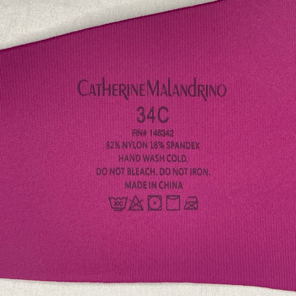 Catherine Malandrino Women's Push-up Bra - Size: 34C - Picture 4 of 7